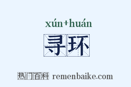 寻环是什么意思的图片